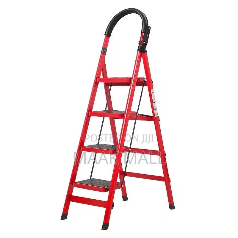 4-step Foldable Stool Ladder – Safe, Strong Amp; Space-saving