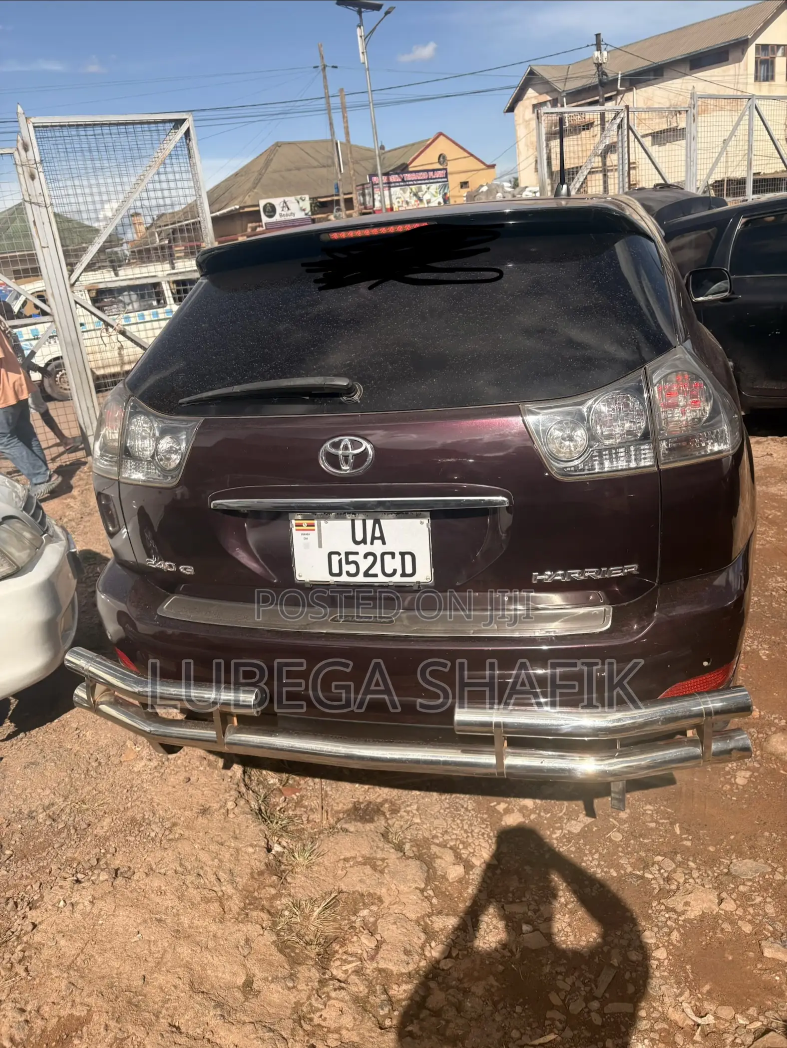 Toyota Harrier 2008 Burgundy