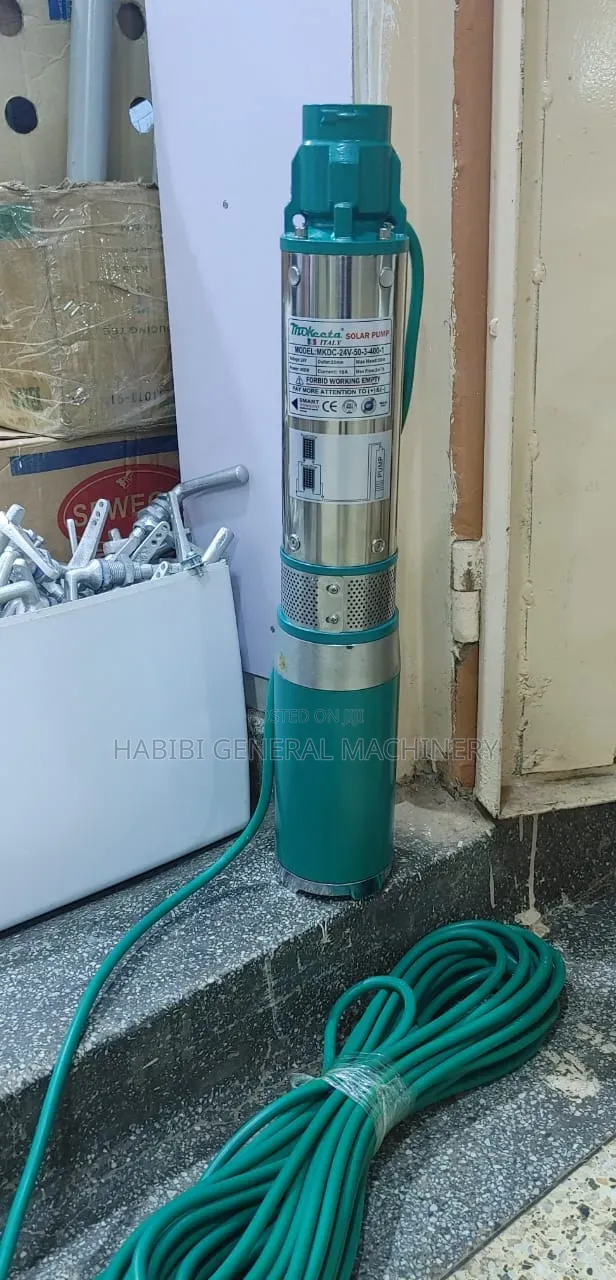 Made in Italy/50m Submersible/Deep Well High Quality Solar Pump