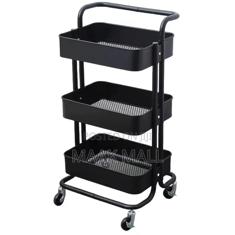 3 Tier Storage Trolley Rack