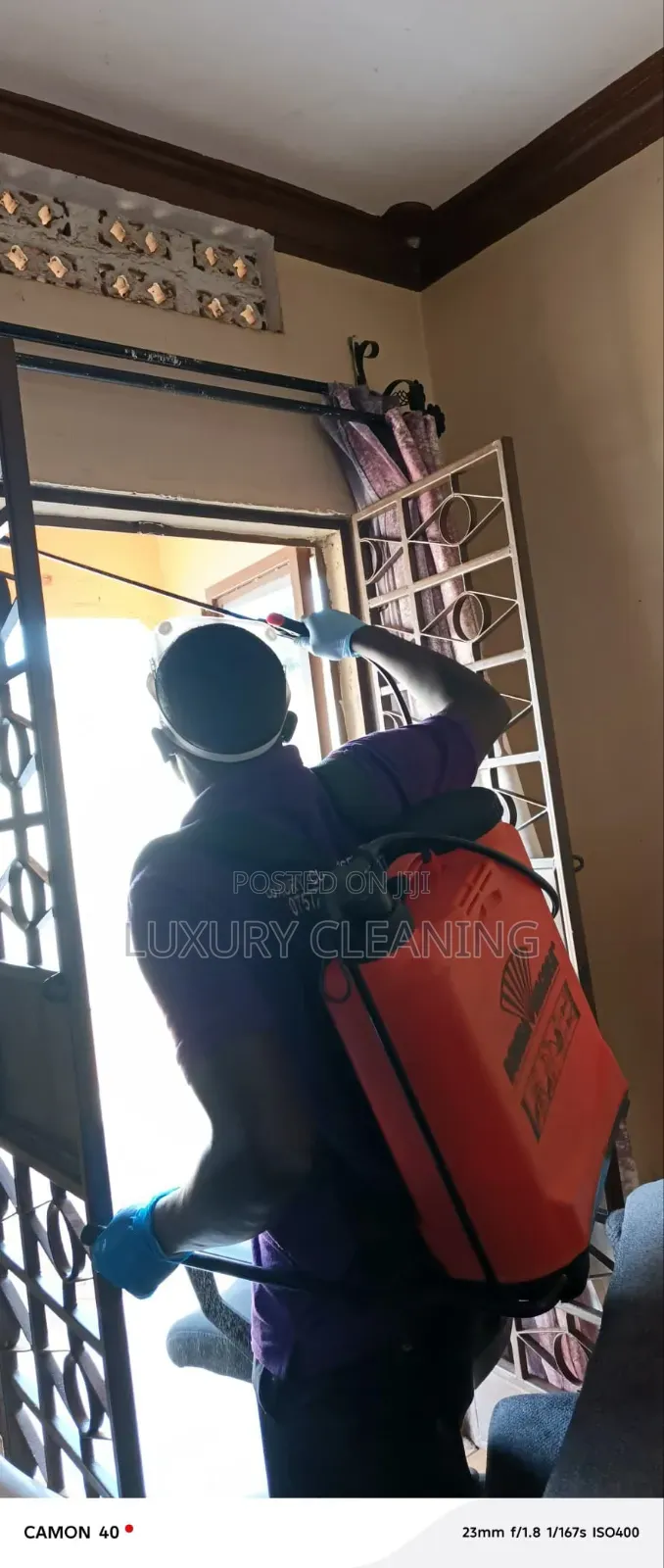 Fumigation in Entebbe