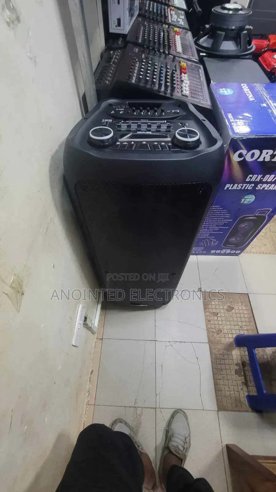 Rechargeable Cortina Speaker 12inches