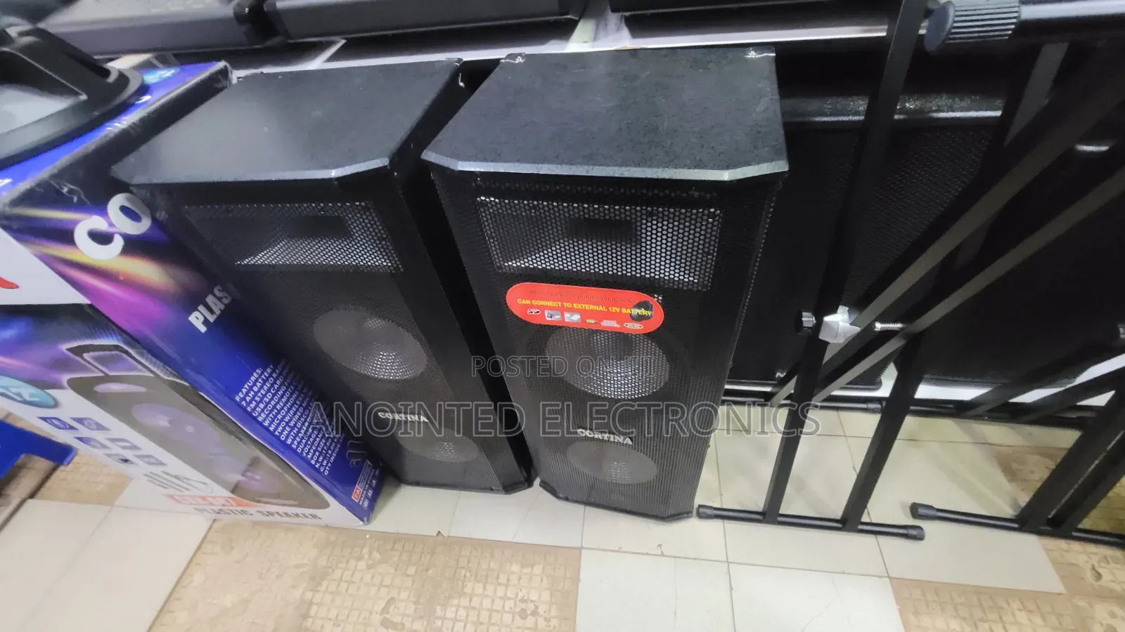 Cortina Double Speakers