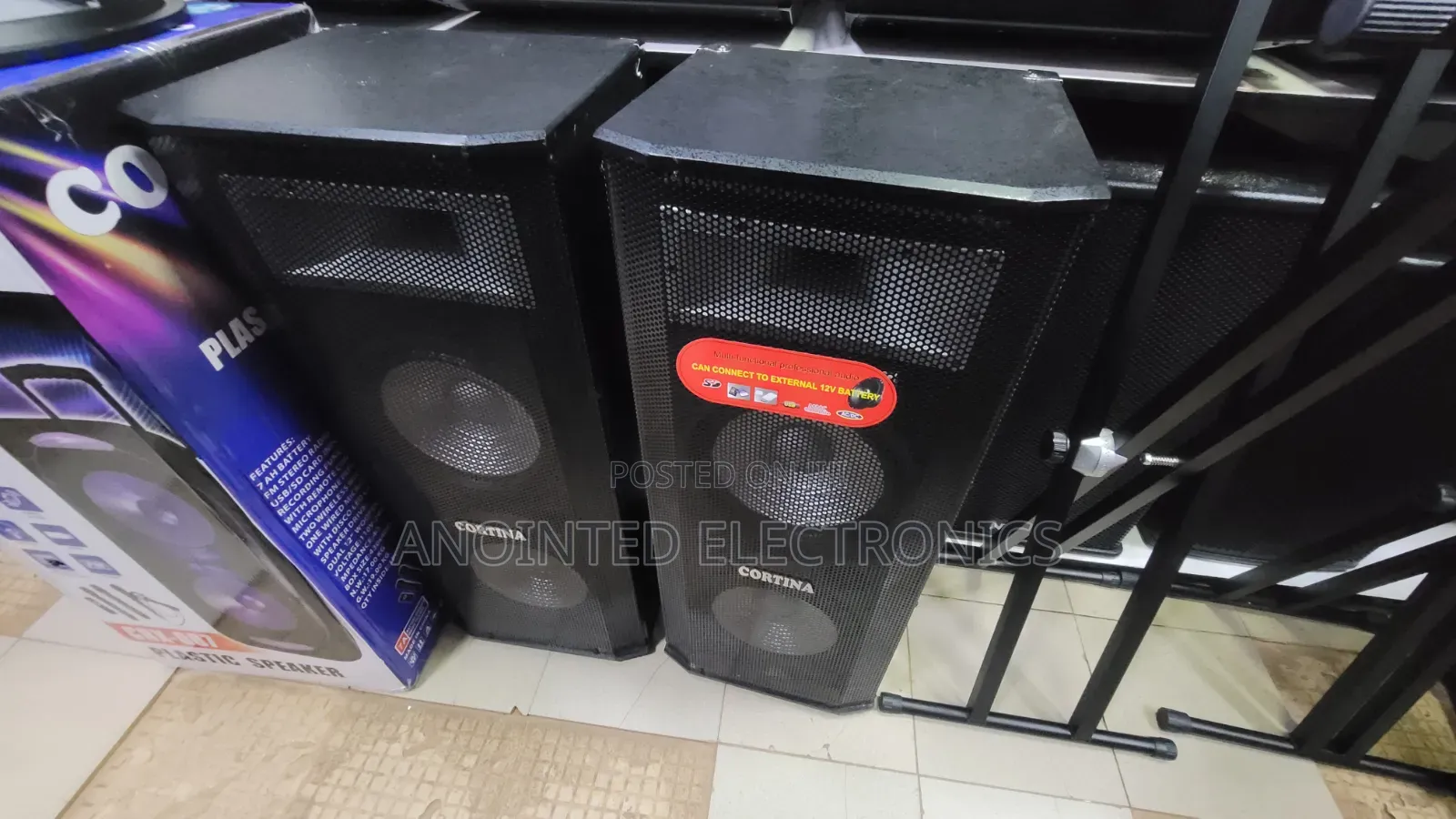 Cortina Double Speakers