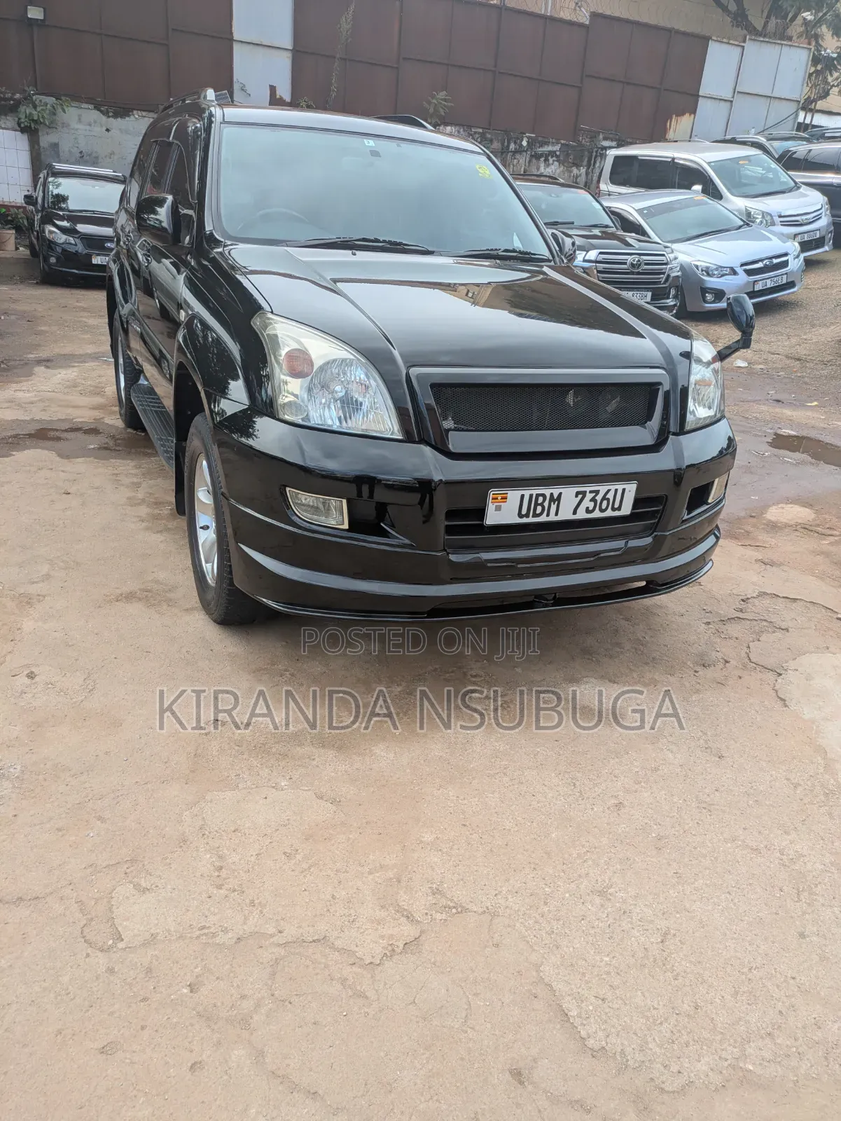 Toyota Land Cruiser Prado 2008 Black