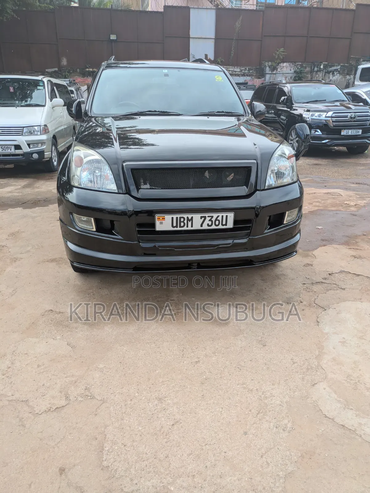 Toyota Land Cruiser Prado 2008 Black