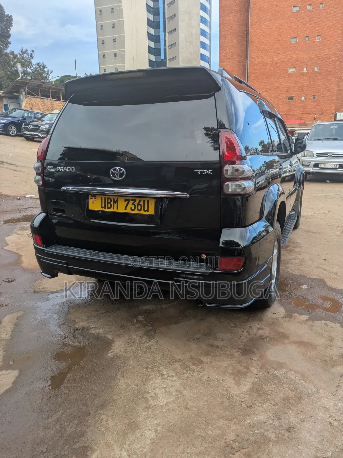Toyota Land Cruiser Prado 2008 Black