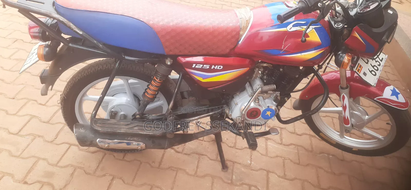 Bajaj CT 125X 2024 Red
