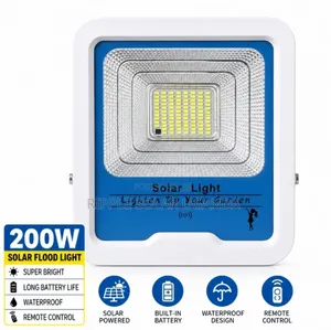 200w Solar Security Flood Light – Waterproof Outdoor Led