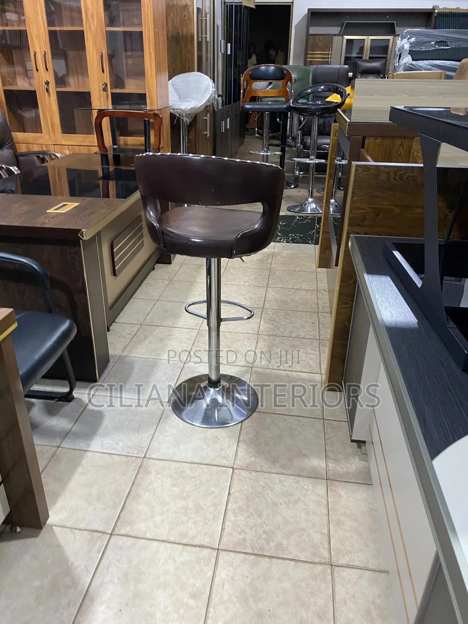 Leather Stool