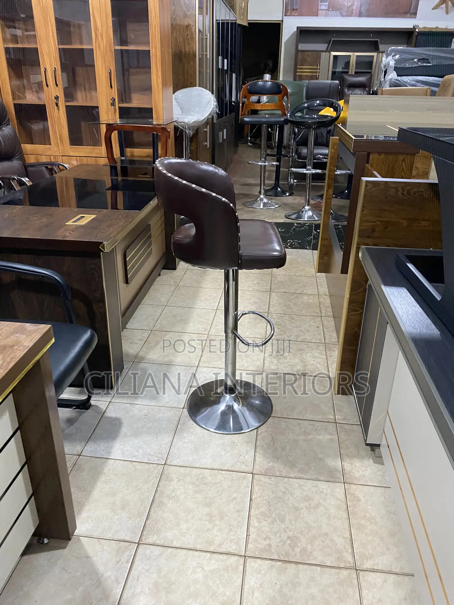 Leather Stool