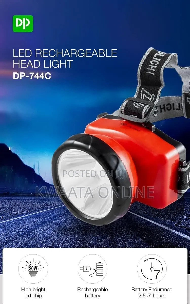 Dp 744c (Rechargeable Led Head Light)