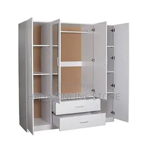 4 Doors Wodrobes With Drawers