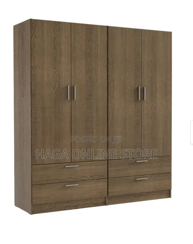 4 Doors Wodrobes With Drawers