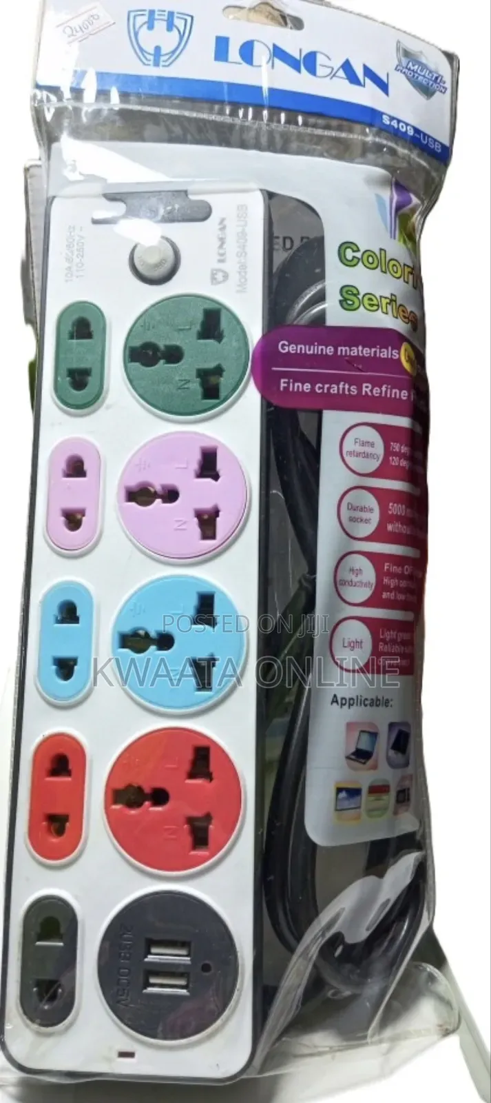 Extension Cord Switch 10a Dual Usb Port 2 Pin 3 Pin Extension Boards