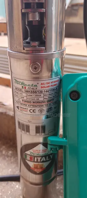 Ac/Dc Hybrid Mokeeta High Quality/High Production/120m Solar Pump