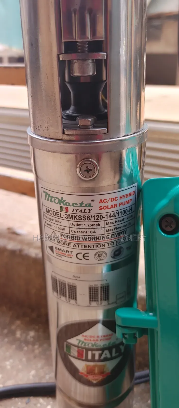 Ac/Dc Hybrid Mokeeta High Quality/High Production/120m Solar Pump