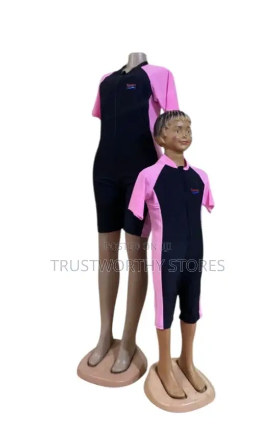 Kid’S Double Color Swimming Costume 5-15years