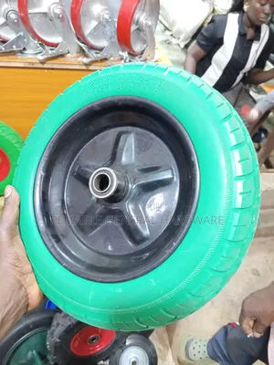 Wheel Barrow Tyre Heavy Duty Use Green