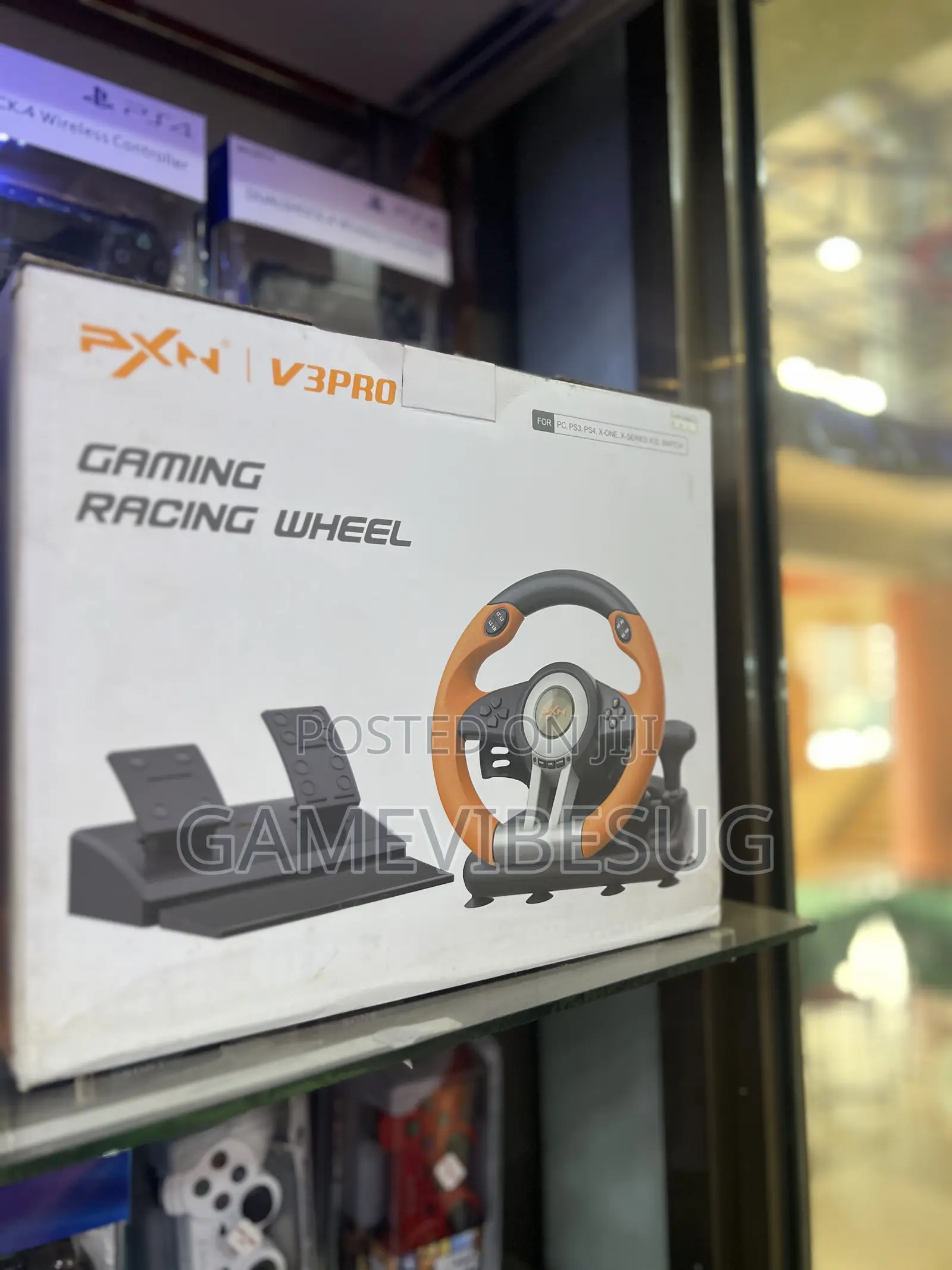 Steering Wheel Compatible for Racing Games