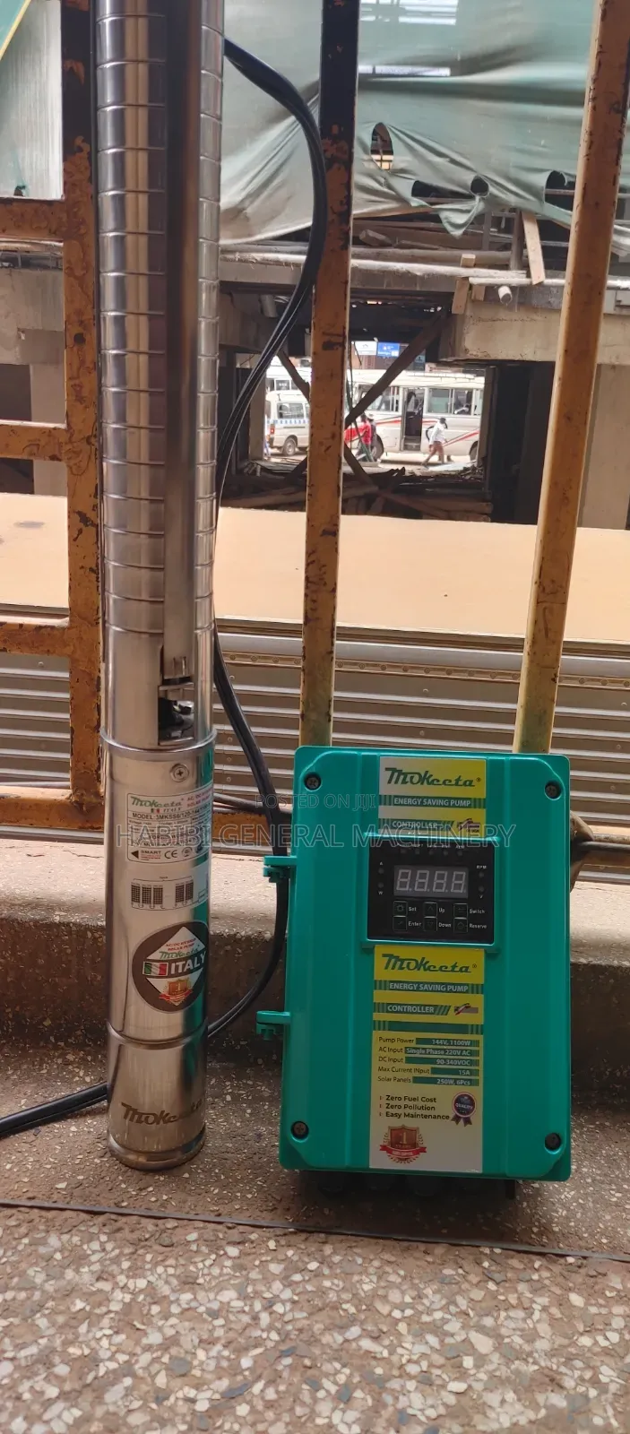 High Quality/Made in Italy/120m Submersible Ac/Dc Hybrid Solar Pump