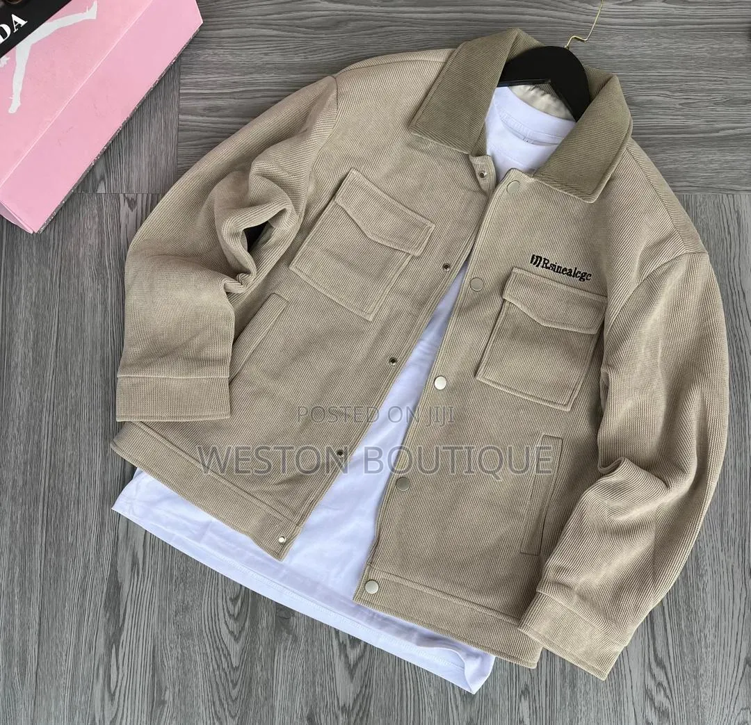 Original Woolen Brown Double Pocket Gentle Jacket