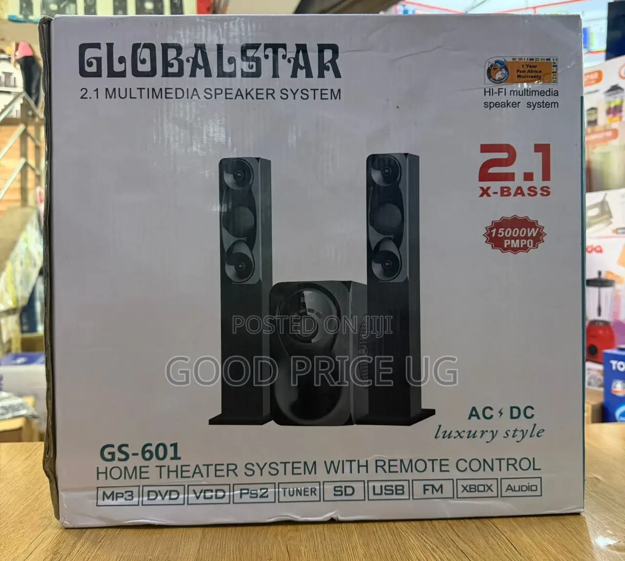 Globalstar Gs-601 2.1 Multimedia Speaker System.