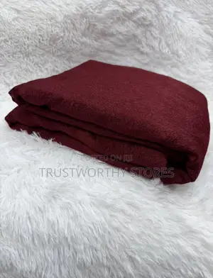 2 Plain Ring Curtains With 1 Net