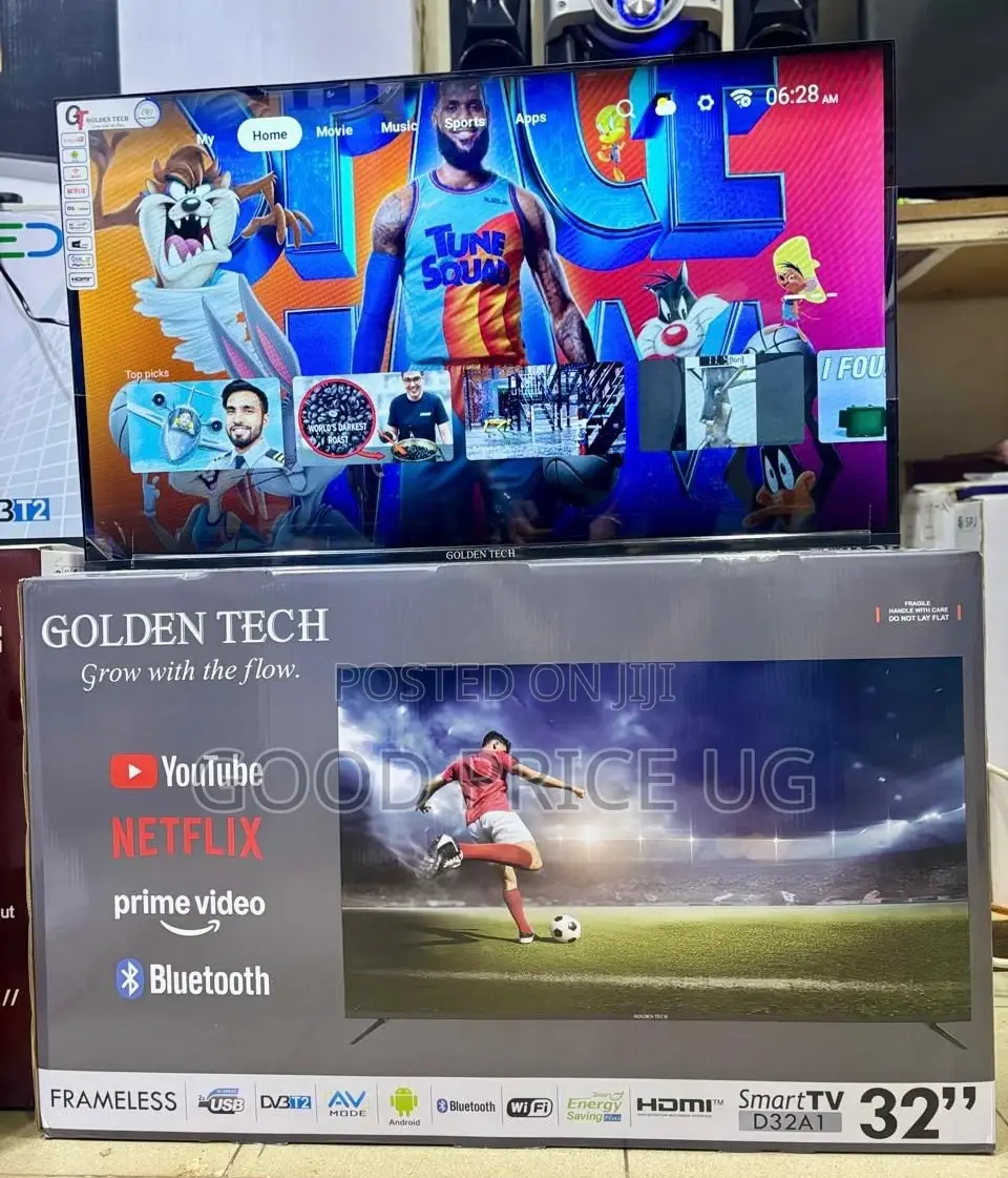 Golden Tech 32-Inch Smart Tv (Model D32a1).