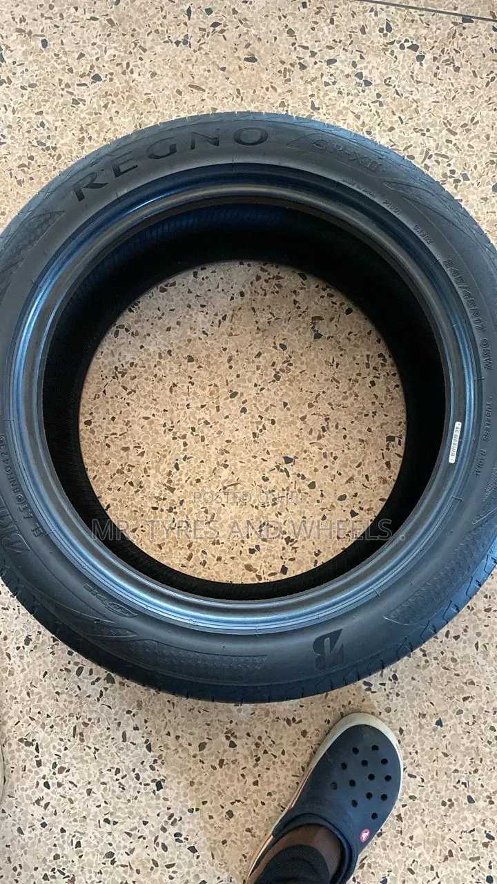 245 45 R17 Bridgestone Regno We Are Always There for Ur Cars.
