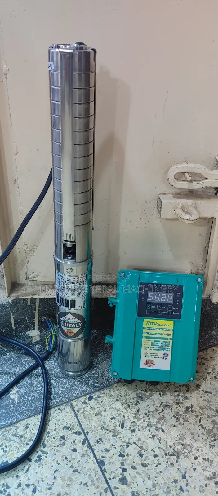 Mokeeta Hybrid Ac/Dc High Quality 100m Submersible Solar Water Pump