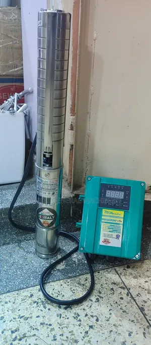 Made in Italy/High Quality 100m Submersible Ac/Dc Hybrid Water Pump