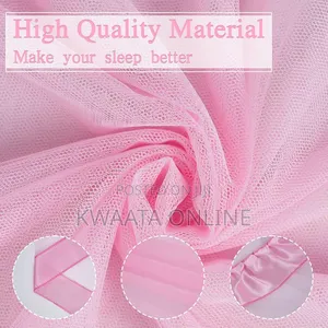 Steel Poles Mosquito Net Bed Cozy Net - Room Decor(5x6, 6x6)