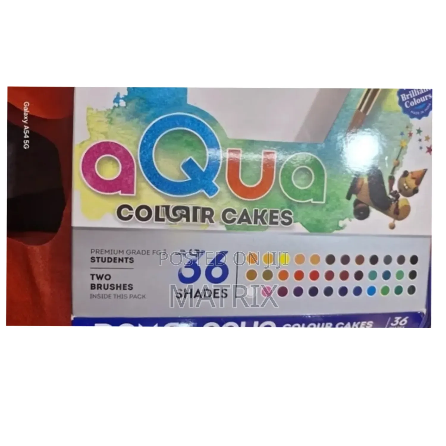 36 Water Colour Shades