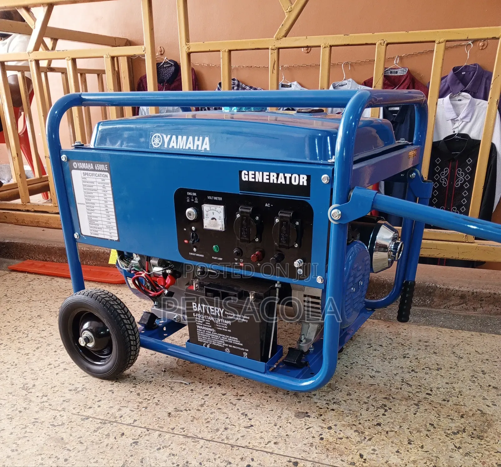 7.5kva Yamaha Petrol Generator