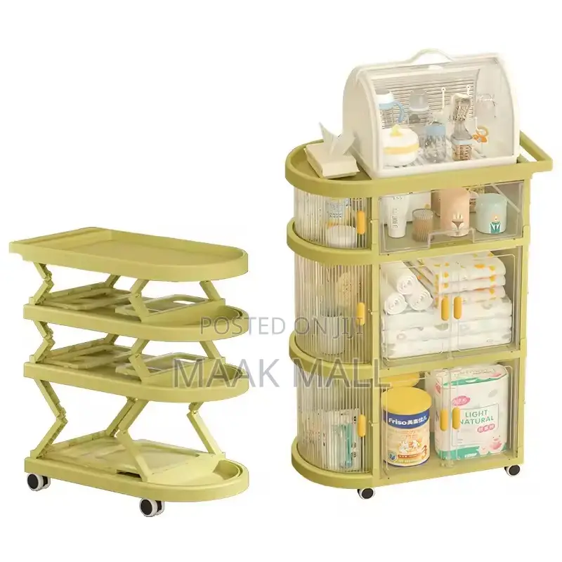 Foldable Baby Storage Cart
