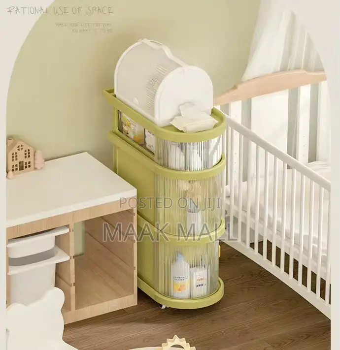 Foldable Baby Storage Cart