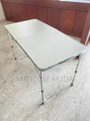 Portable Aluminum Folding and Height Adjustable Camping Table