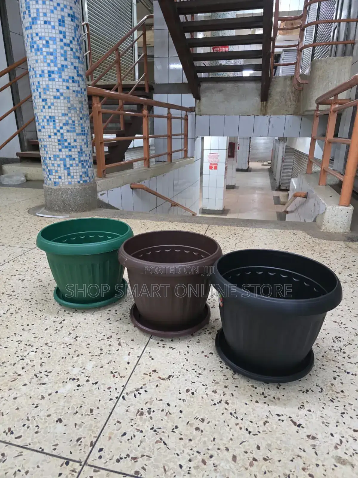 Abrobile Plastic Flower Pots Plastic Flower Pots