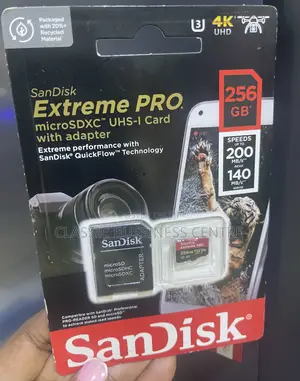 Extreme Pro 256 Memory Card