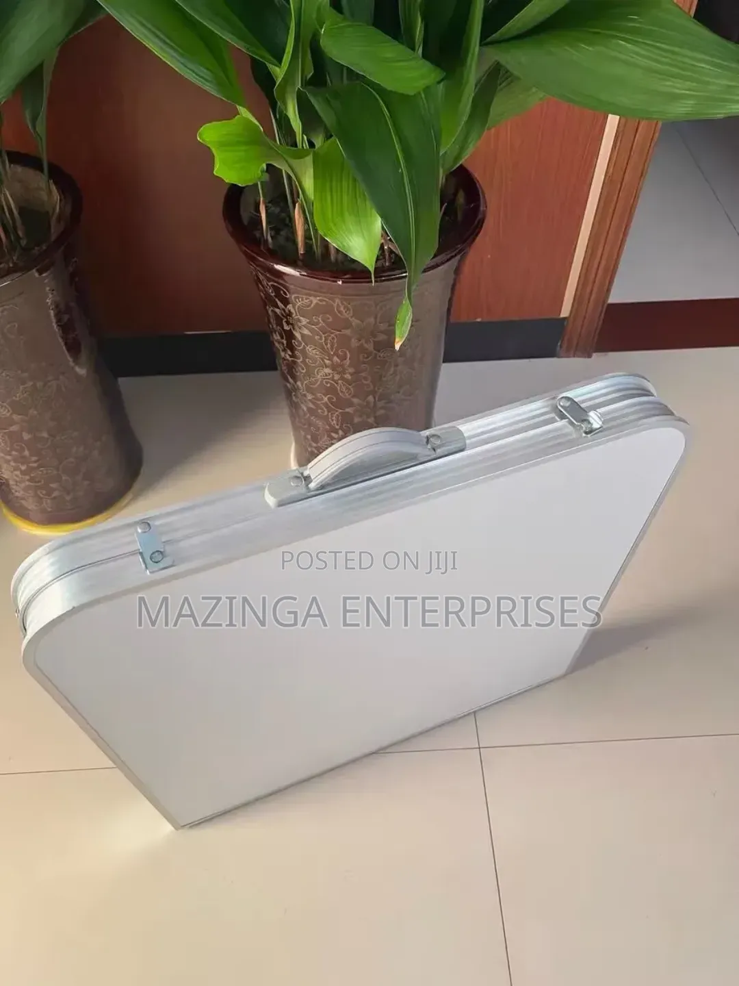 Portable Aluminum Folding and Height Adjustable Camping Table