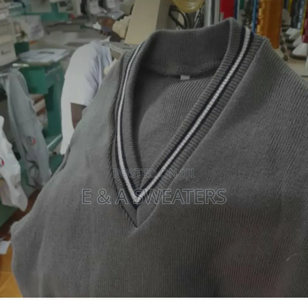 School Sweaters With Embroidery