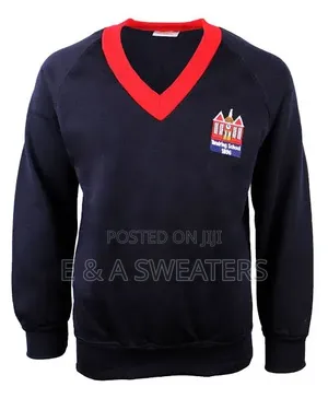 School Sweaters With Embroidery