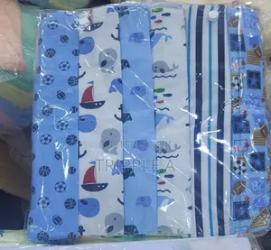 6 Pack Cotton Receiving Bed Sheets