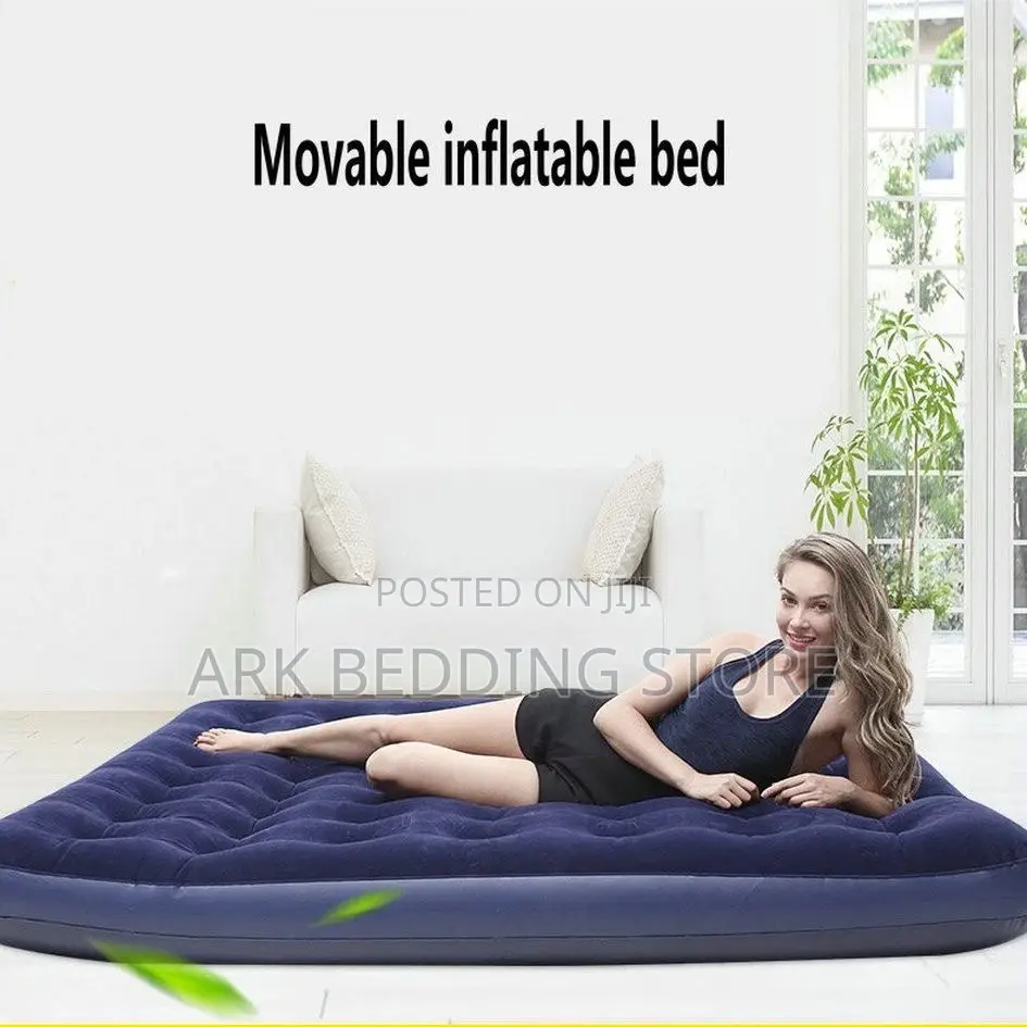 Velvet-Top Air Mattress