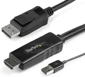 Hdmi to Displayport Cable With Usb Power 30hz Hdmi to Dp Converter