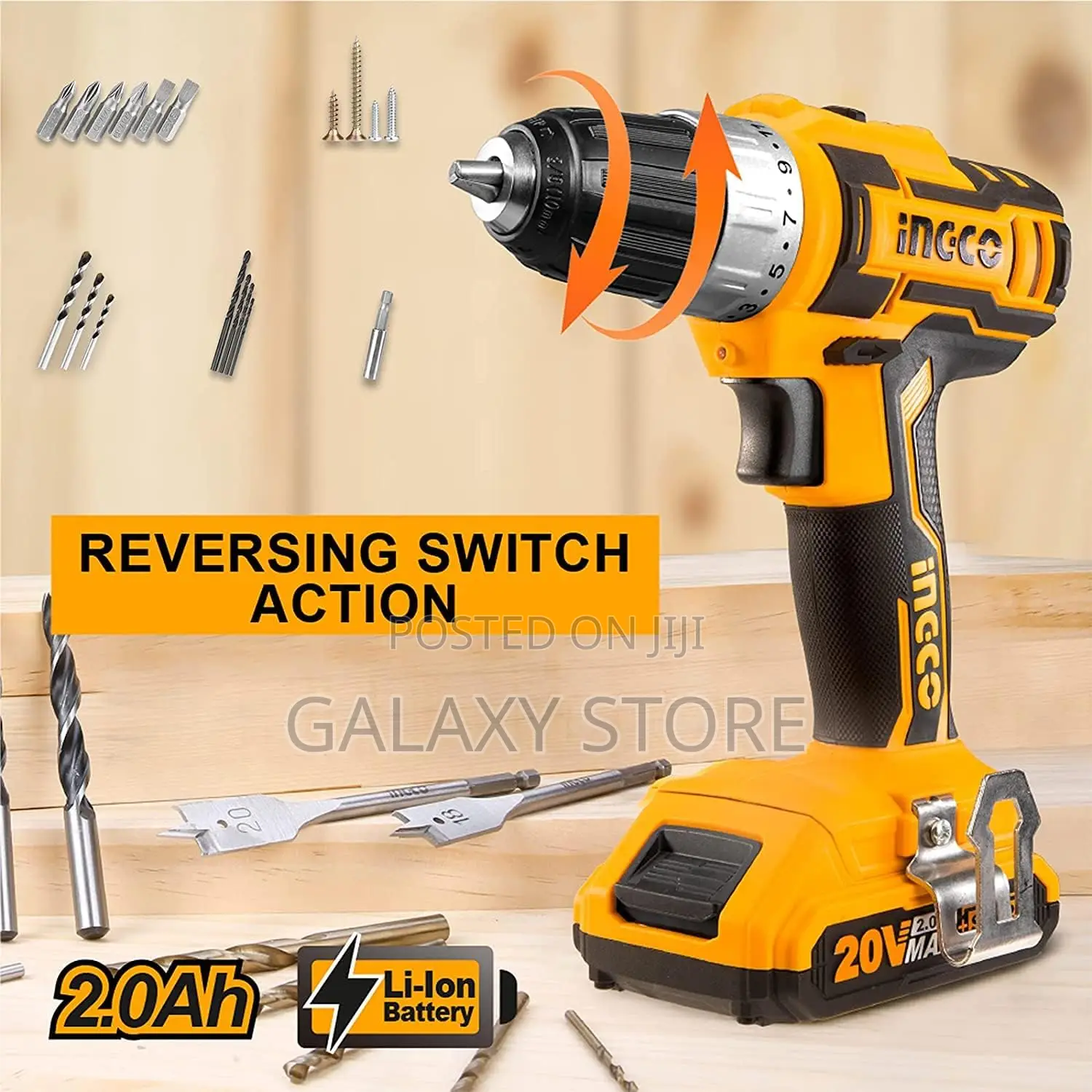 Lithium-Ion Cordless Drill (Cdli200515)