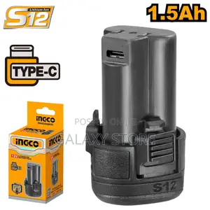 Ingco 12v 1.5ah Lithium-Ion Battery Pack Versatile Power Solution