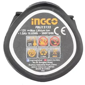 Ingco 12v 1.5ah Lithium-Ion Battery Pack Versatile Power Solution