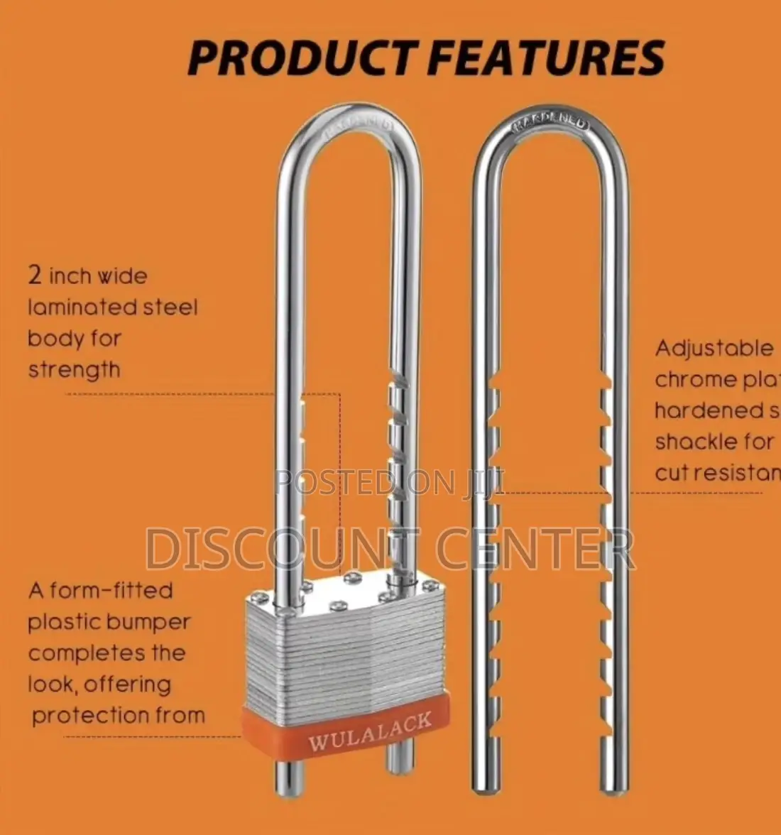 Long Keyed Padlock